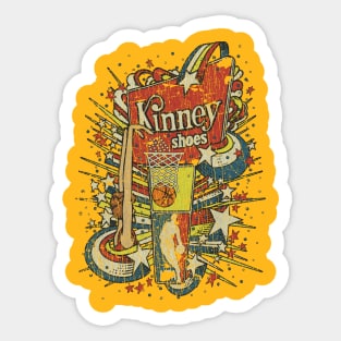 Kinney Basketball Shoes - Caucasian 1977 Sticker